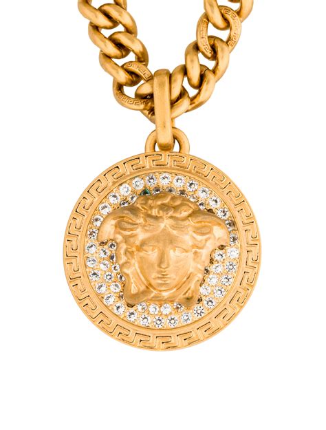 versace pendant for sale|Versace pendant and chain.